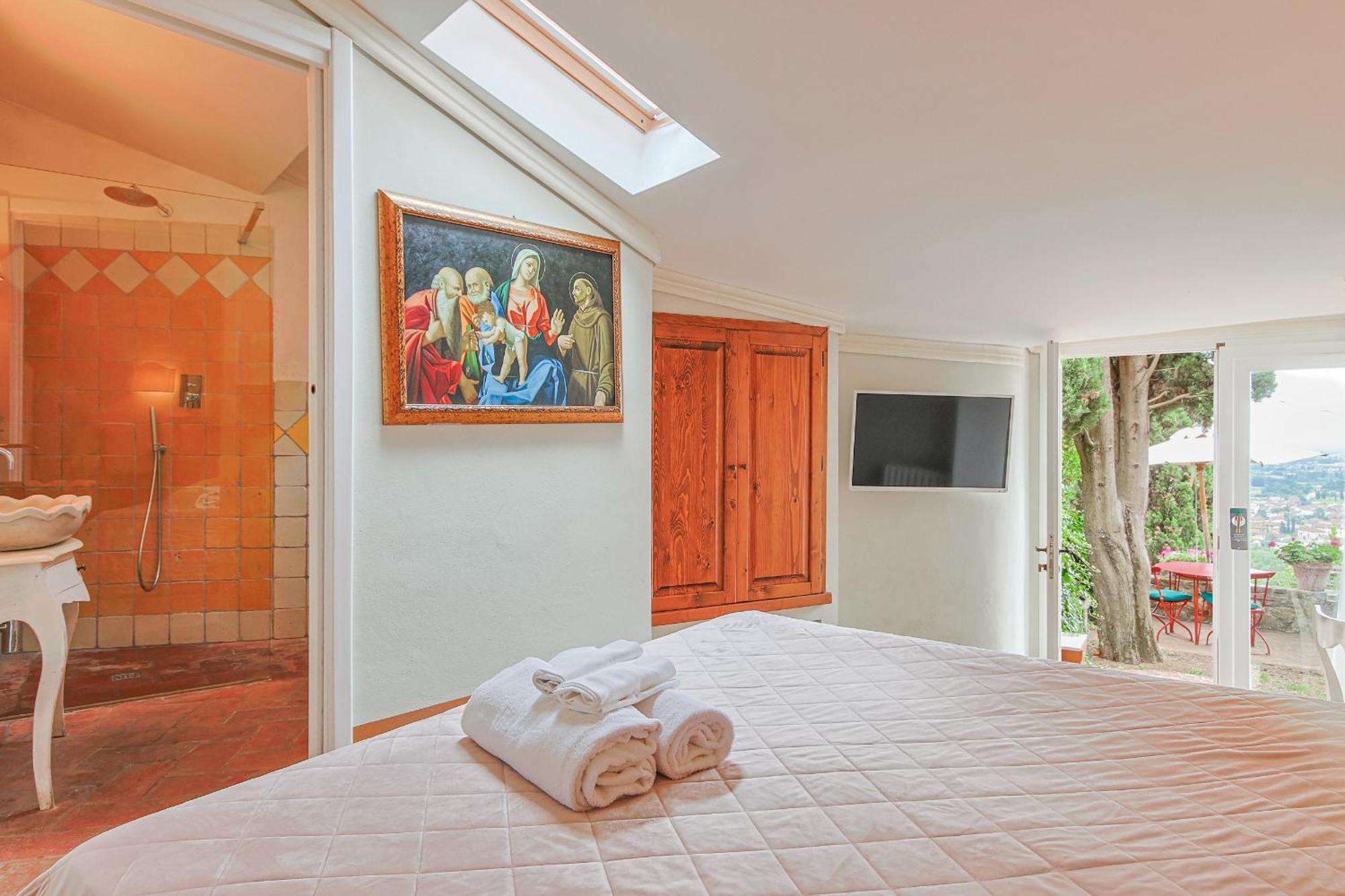 Hotel Villa Sermolli Борго а Буджано Стая снимка